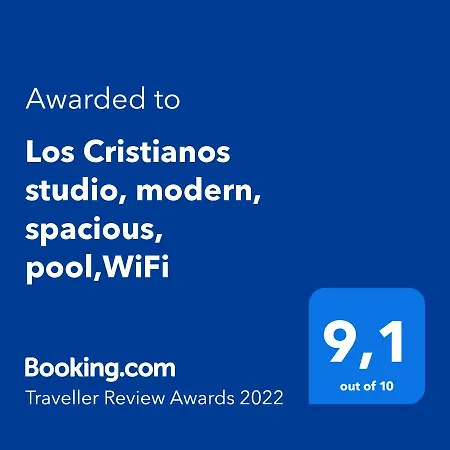 Cristianos Studio, Modern, Spacious, Pool,wifi Апартаменты